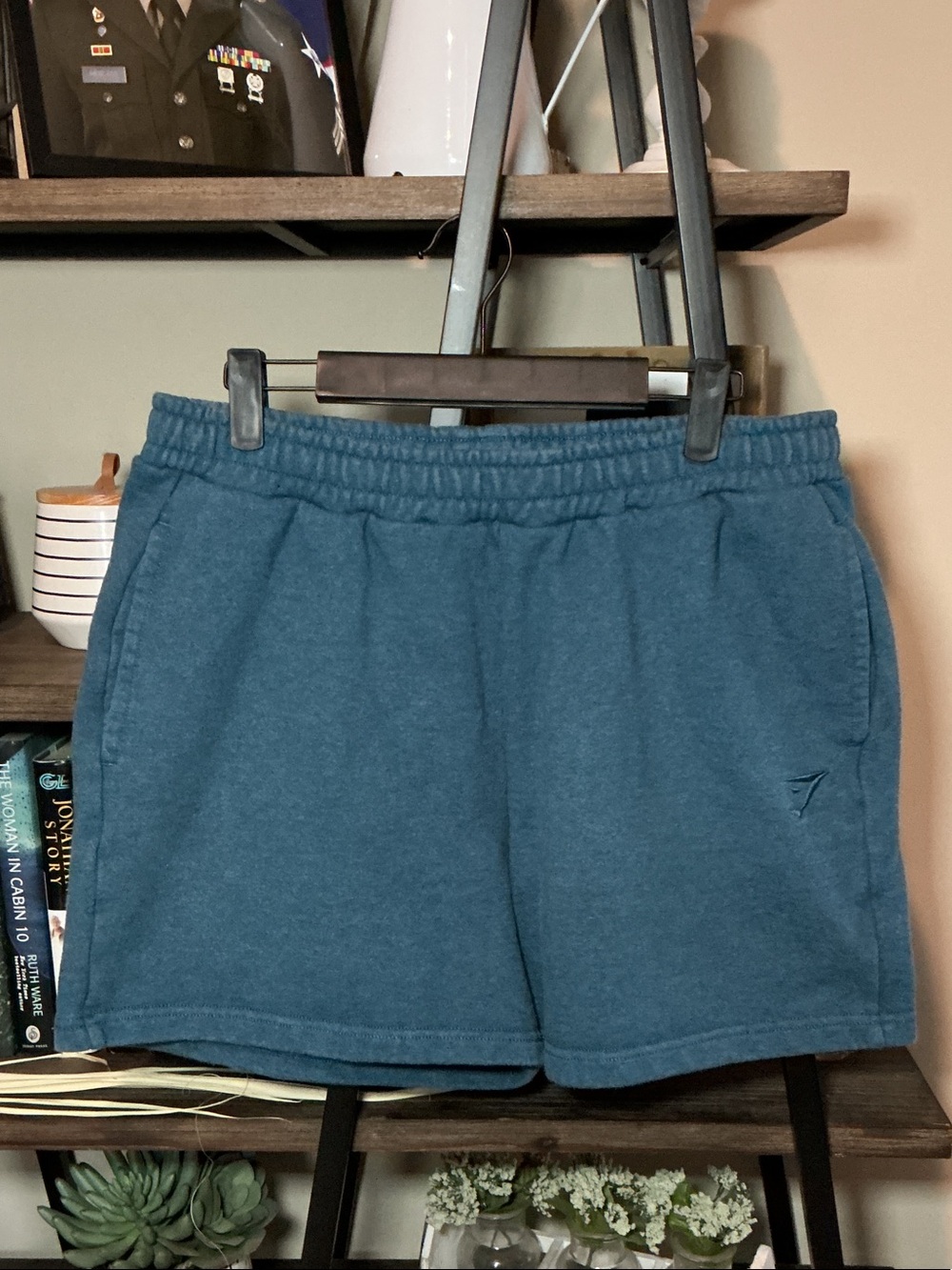 Gymshark Teal Athletic Shorts Size M
